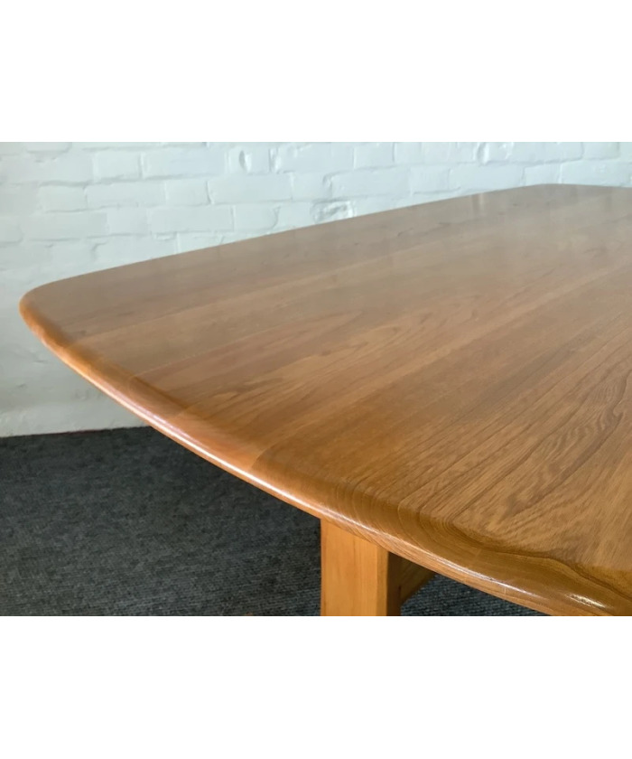 Ercol Aldeburgh Refectory Dining Table In Light Elm.