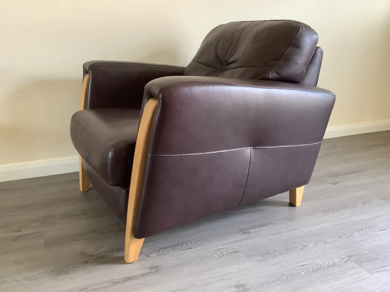 Ercol Augusta Leather Armchair