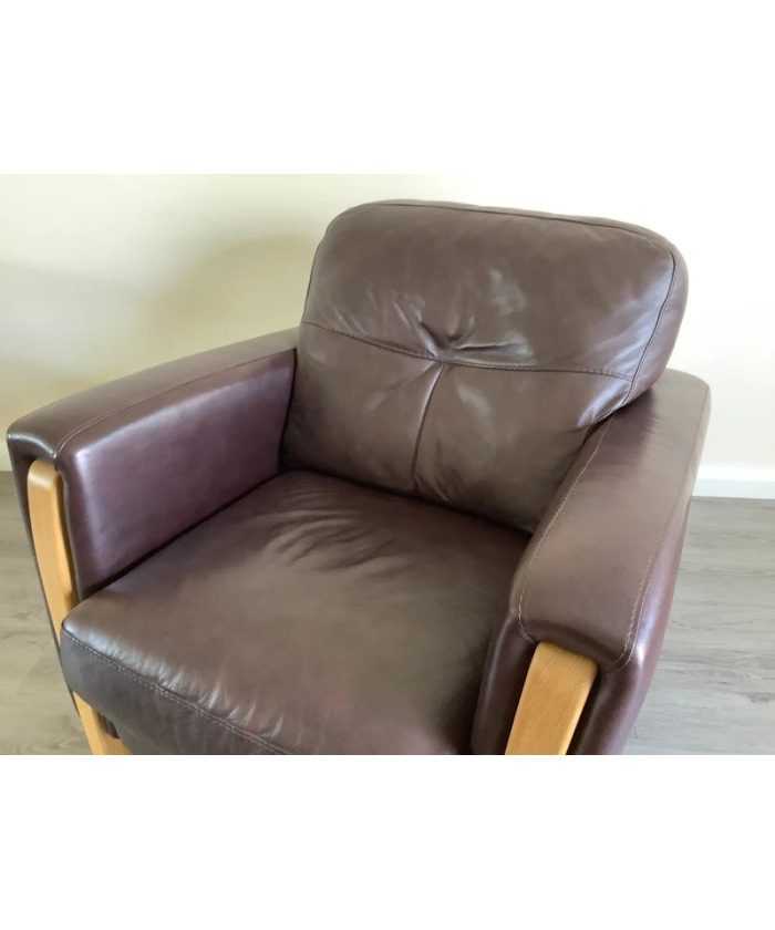 Ercol Augusta Leather Armchair