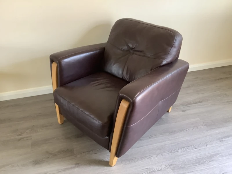 Ercol Augusta Leather Armchair