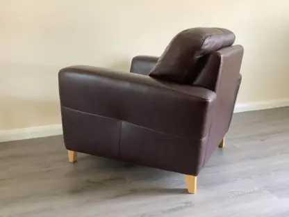Ercol Augusta Leather Armchair - Image 10