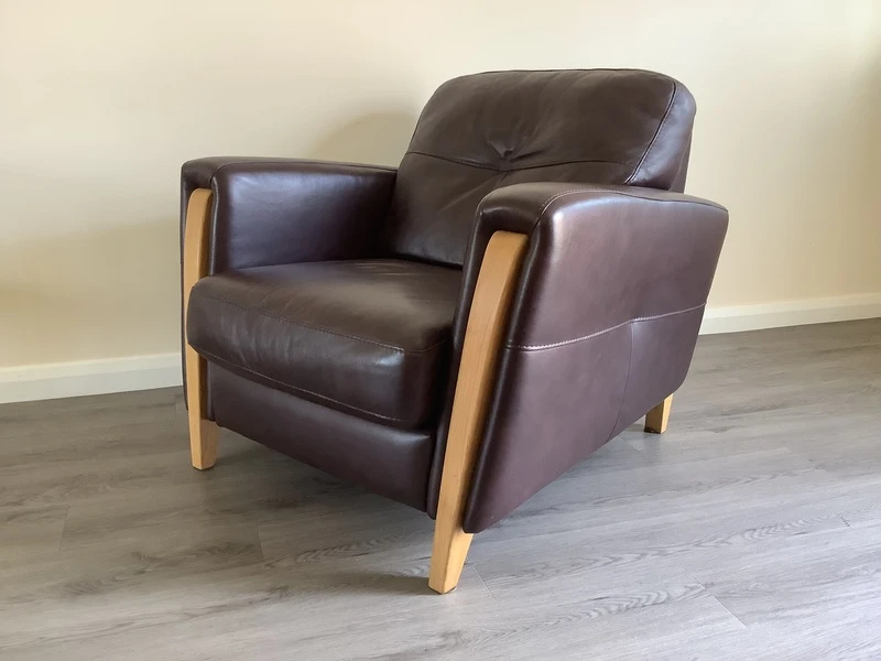Ercol Augusta Leather Armchair