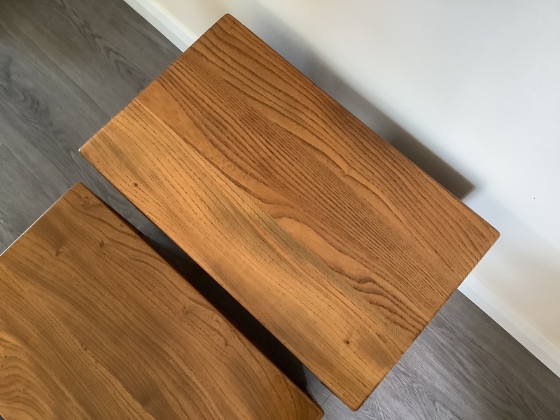 Ercol Nest Of Five Tables. Handcrafted In High Wycombe 1964/70.