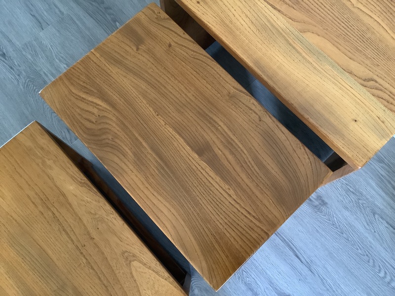 Ercol Nest Of Five Tables. Handcrafted In High Wycombe 1964/70.