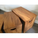 Ercol Nest Of Five Tables. Handcrafted In High Wycombe 1964/70.