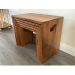 Ercol Nest Of Five Tables. Handcrafted In High Wycombe 1964/70.