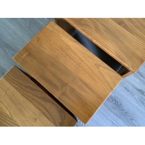 Ercol Nest Of Five Tables. Handcrafted In High Wycombe 1964/70.