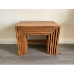 Ercol Nest Of Five Tables. Handcrafted In High Wycombe 1964/70.