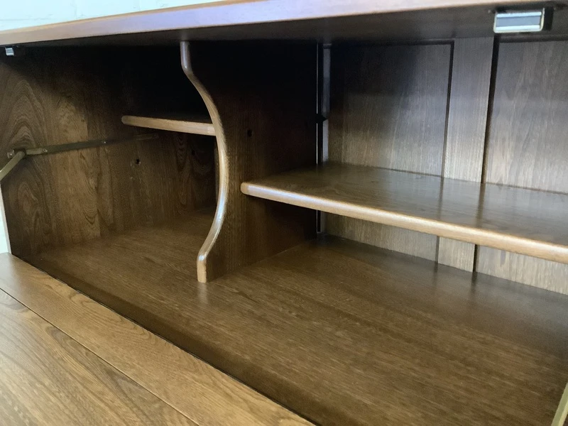 Ercol Windsor 469 Serving Cabinet/Bureau In Golden Dawn.