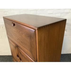 Ercol Windsor 469 Serving Cabinet/Bureau In Golden Dawn.