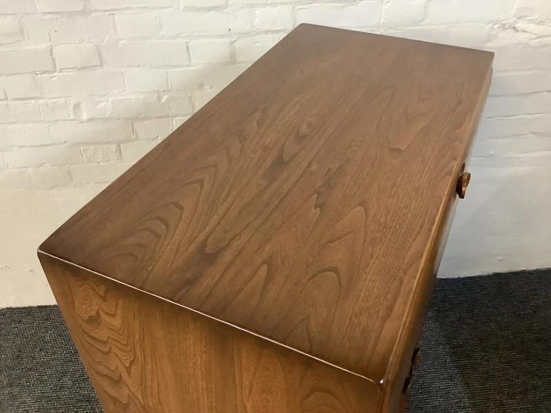 Ercol Windsor 469 Serving Cabinet/Bureau In Golden Dawn.