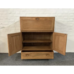 Ercol Windsor 469 Serving Cabinet/Bureau In Natural Elm.