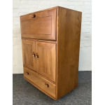 Ercol Windsor 469 Serving Cabinet/Bureau In Natural Elm.