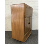 Ercol Windsor 469 Serving Cabinet/Bureau In Natural Elm.