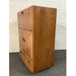 Ercol Windsor 469 Serving Cabinet/Bureau In Natural Elm.