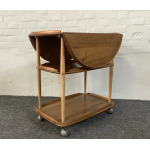 Ercol Windsor 505 Drop Leaf Serving Table On Castors.