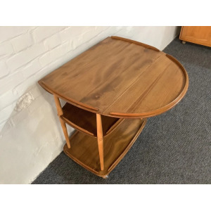 Ercol Windsor 505 Drop Leaf Serving Table On Castors.