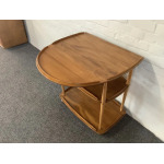 Ercol Windsor 505 Drop Leaf Serving Table On Castors.