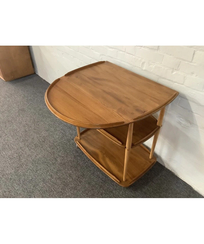 Ercol Windsor 505 Drop Leaf Serving Table On Castors.
