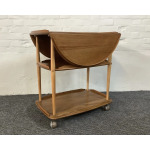 Ercol Windsor 505 Drop Leaf Serving Table On Castors.