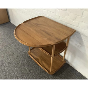 Ercol Windsor 505 Drop Leaf Serving Table On Castors.