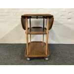 Ercol Windsor 505 Drop Leaf Serving Table On Castors.