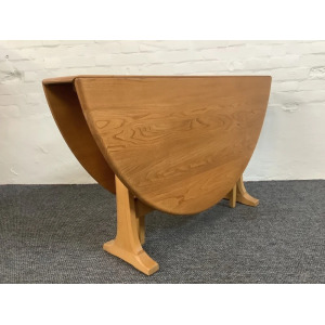 Ercol Windsor 610 Gate Leg Dining Table In Light Finish.