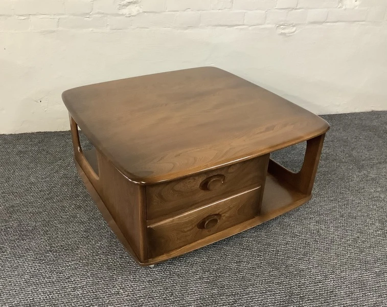 Ercol Windsor 735 Pandora Coffee Table In Golden Dawn.
