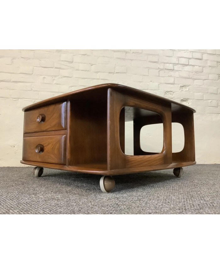Ercol Windsor 735 Pandora Coffee Table In Golden Dawn.