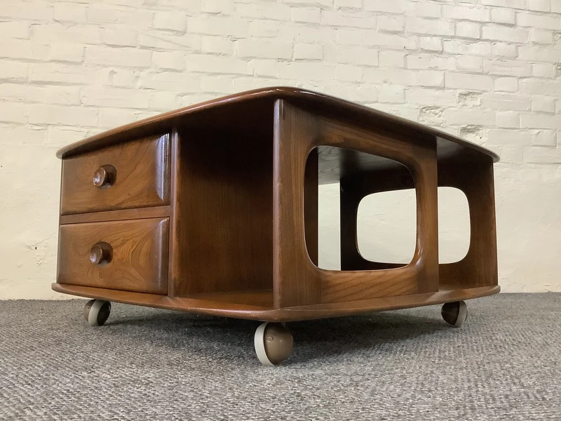 Ercol Windsor 735 Pandora Coffee Table In Golden Dawn.