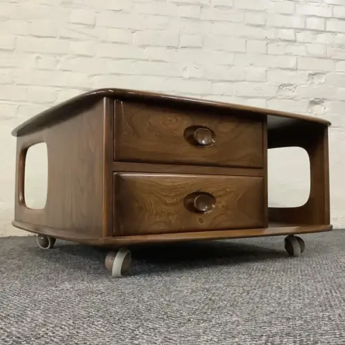 Ercol Windsor 735 Pandora Coffee Table In Golden Dawn.