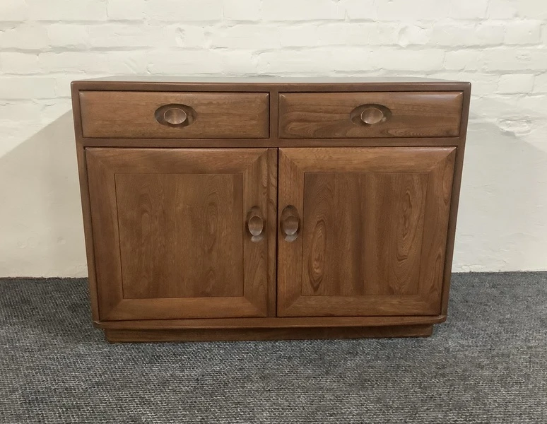 Ercol Windsor Cabinet In Golden Dawn Finish.