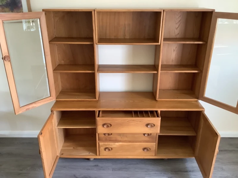 Ercol Windsor Sideboard Display.