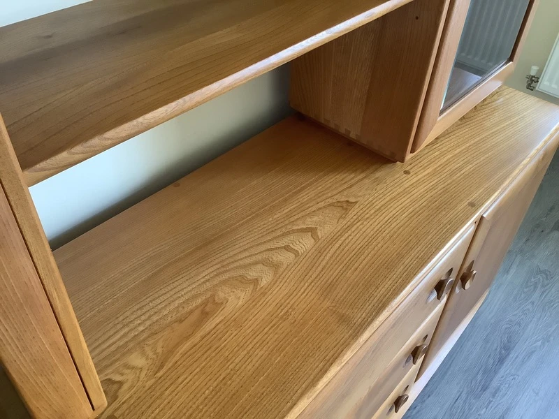 Ercol Windsor Sideboard Display.