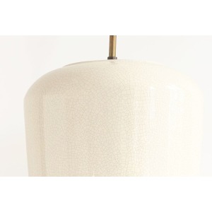 Faiencerie De Charolles Ceramic Table Lamp, 20th Century
