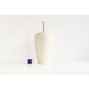 Faiencerie De Charolles Ceramic Table Lamp, 20th Century