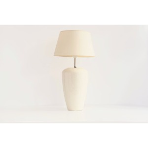 Faiencerie De Charolles Ceramic Table Lamp, 20th Century