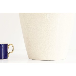 Faiencerie De Charolles Ceramic Table Lamp, 20th Century