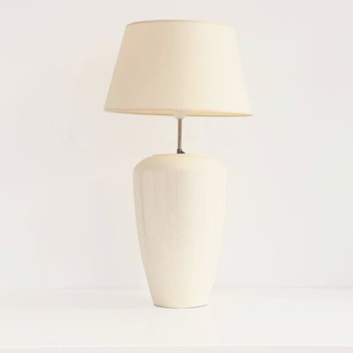 Faiencerie De Charolles Ceramic Table Lamp, 20th Century