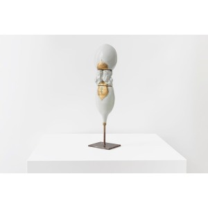 François Gueneau – Porcelain Silhouette Sculpture