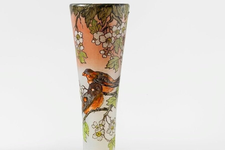 François Théodore Legras Art Nouveau Vase