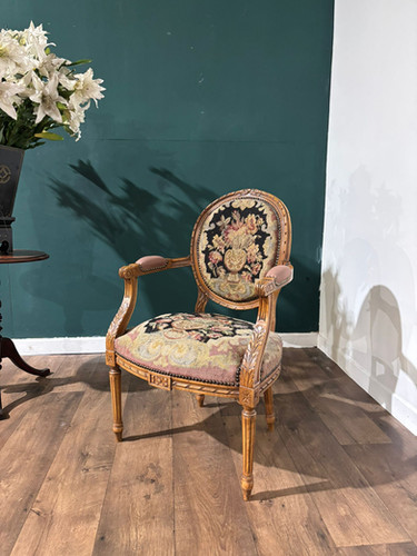 French Fauteuil Elbow Chair