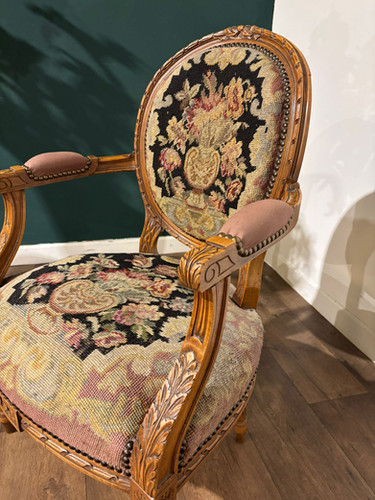 French Fauteuil Elbow Chair