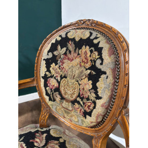 French Fauteuil Elbow Chair