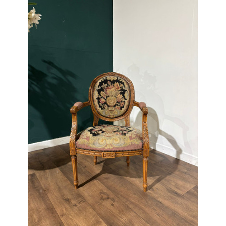 French Fauteuil Elbow Chair