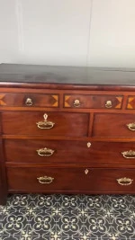 Georgian Mahogany Chest Of Drawers, Bedroom Furniture, Elegant Sideboard, 18th Century Cabinet, Dressing Room, Period Design, Interior Decor