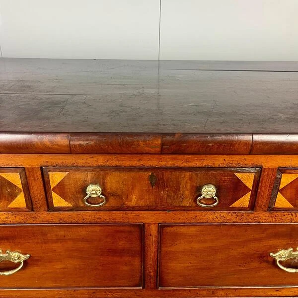 Georgian Mahogany Chest Of Drawers, Bedroom Furniture, Elegant Sideboard, 18th Century Cabinet, Dressing Room, Period Design, Interior Decor