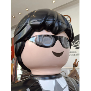 Giant Playmobil Secret Agent Toy Shop Display Figure. Vintage/Collectible/Retro