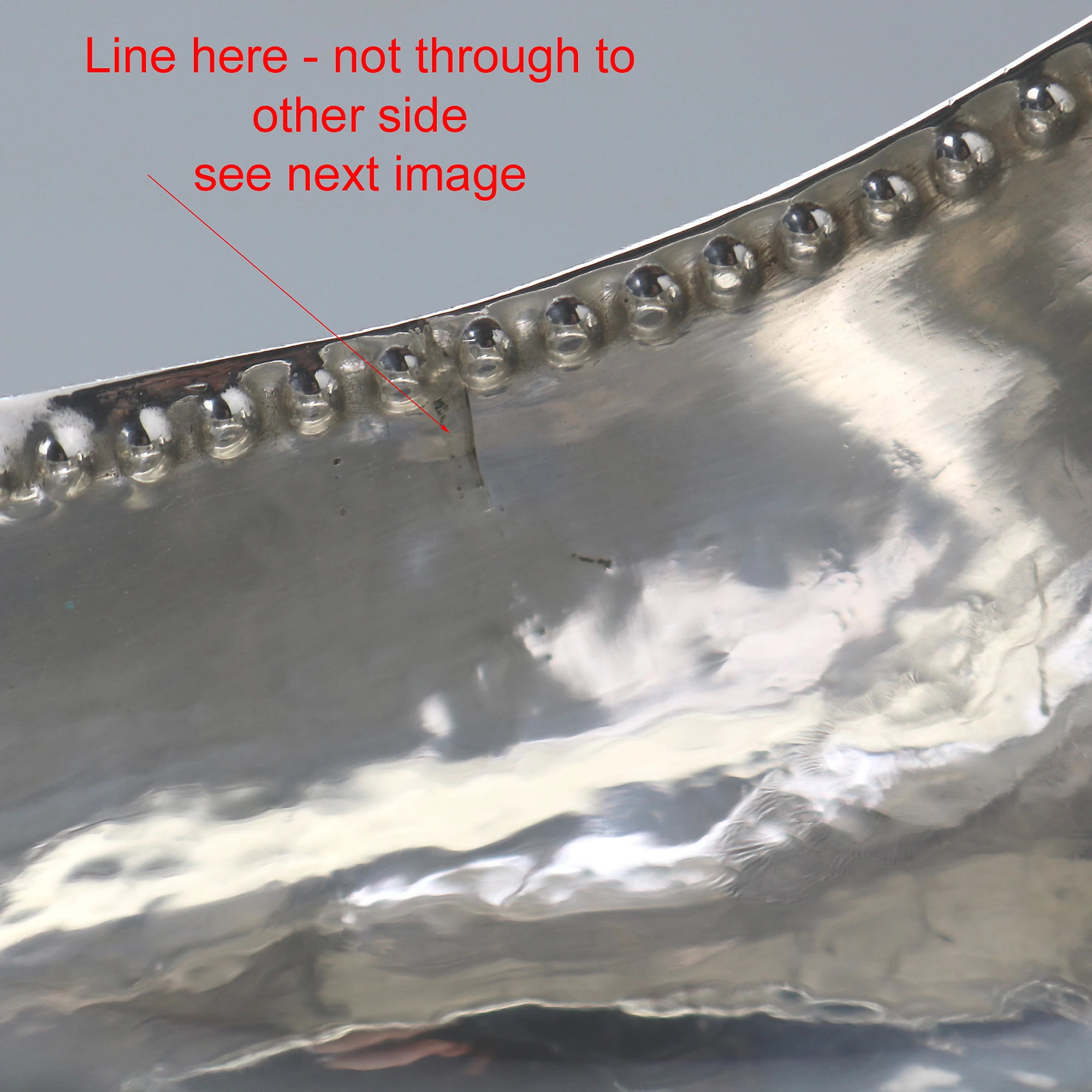 An antique Georgian Irish solid silver Sauceboat Gravy Jug by Mathew West C.1789