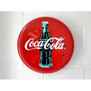 Homemade Coca Cola Button Sign
